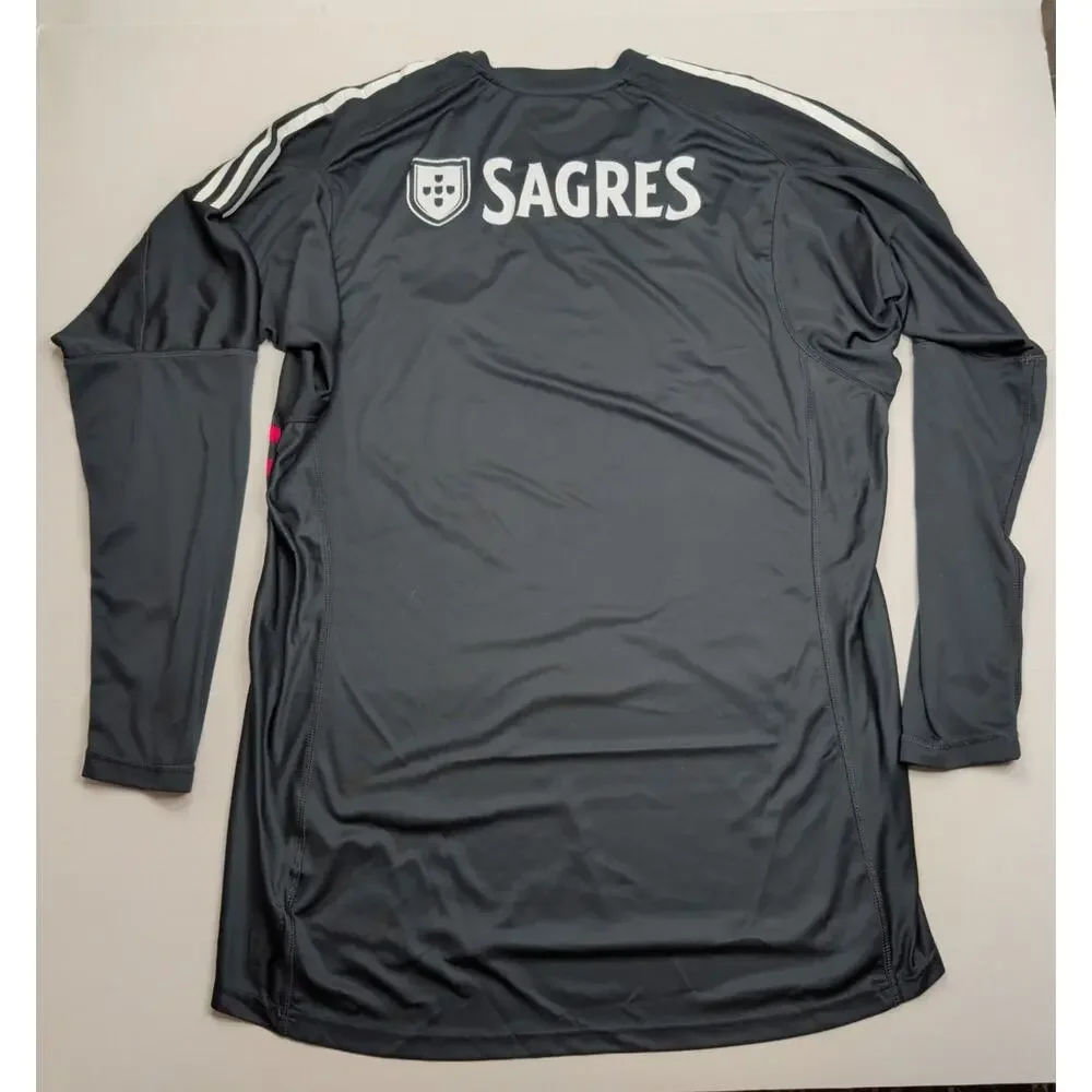 Adidas SL Benfica 2018-19 Goalkeeper Jersey Red Gray Fly Emirates Mens XL SAGRES